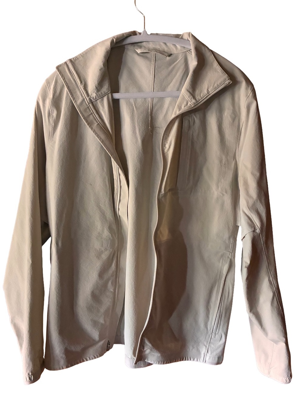 Lululemon DISCONTINUED Cream Expeditionist Men’s Full-Zip Jacket - Picture 3 of 10